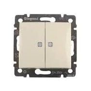 Legrand 3245067743287 Valena Bej Işıklı Komütatör