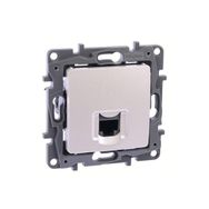 Legrand 767129 Salbei Beyaz 1 Çıkışlı Rj11 Telefon Prizi