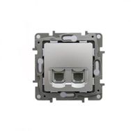 Legrand 767237 RJ11+RJ45 Utp Alüminyum Priz