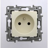Legrand 767417 Salbei Bej Fransız Standartı Ups Topraklı Priz