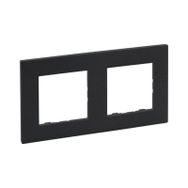 Legrand 768372 Raventi Füme İkili Çerçeve