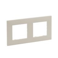 Legrand 768472 Raventi Krem İkili Çerçeve