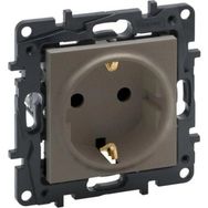 Legrand 768515 Raventi Bronz Çocuk Korumalı Topraklı Priz