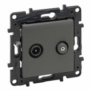 Legrand 768827 Raventi Titanyum Tv-sat Priz