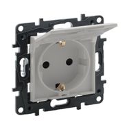 Legrand 768918 Raventi İnci Kapaklı Topraklı Priz
