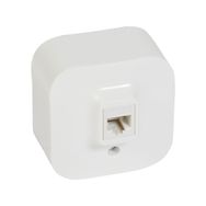 Legrand 782414 Forix Beyaz IP21 Sıva Üstü Rj11 Telefon Prizi
