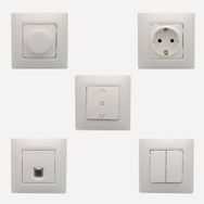 Legrand Salbei Serisi Beyaz RJ11 Tek Çıkışlı Anahtar Priz