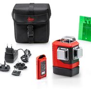 Leica Lino L6Gs 3 Eksen 360 Derece Çapraz Çizgili Şarjlı Yeşil Lazer Terazi