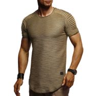 Leif Nelson LN-6325 Haki Erkek T-shirt