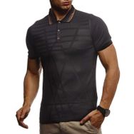 Leif Nelson LN-7305 Siyah Erkek T-shirt