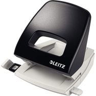 Leitz 50050095 Metal Siyah Nexxt Ofis 25 Yaprak Format Bilgileri ile Stoper Rayı Delgeci