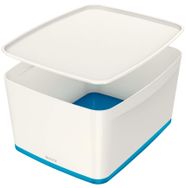 Leitz 52161036 Mavi Beyaz Saklama Kabı