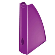 Leitz 52771062 Wow Plastik Kutu Metalik Mor Klasör