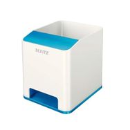 Leitz 53631035 Wow Sound Çift Renkli Metalik Mavi Kalemlik