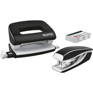 Leitz 55612095 Siyah Nexxt Wow Mini Zımba Ve Set Delgeç