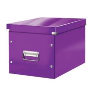 Leitz 6108 Wow C&S Metalik Mor Küp Saklama Kutusu