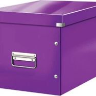 Leitz 6108 Wow C&S Metalik Mor Küp Saklama Kutusu