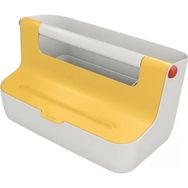 Leitz 6125 Storage Sarı Taşıma Kulplu Kutu