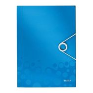 Leitz Active Wow 45990036 Mavi Metalik İnce Lastikli Dosya