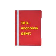 Leitz Kırmızı 10'lu Telli Dosya