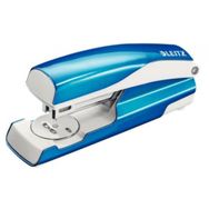 Leitz Wow 55022036 Metalik Mavi 30 Sayfa Kapasiteli Zımba Makinesi