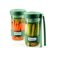 Lekue 700 ml Yeşil Turşu Kapları