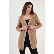 Lela 4615044 Gri Kadın Hırka