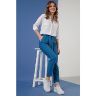 Lela 51425754 Beyaz Kadın Gömlek