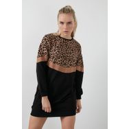 Lela 5863604 Siyah Kadın Tunik