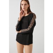 Lela 5863809 Siyah Kadın Bluz