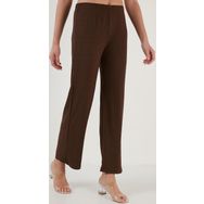 Lela 5865028 Kahve Kadın Pantolon