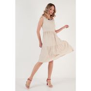 Lela 5865099 Taş Kadın Elbise