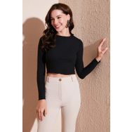 Lela 5865416 Siyah Kadın Bluz
