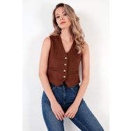 Lela 5865576 Siyah Kadın Yelek