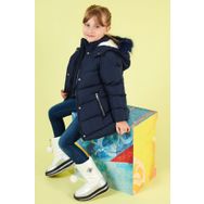 Lela 6035018 Lacivert Kız Çocuk Mont