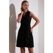 Lela 6058434 Siyah Kadın Elbise