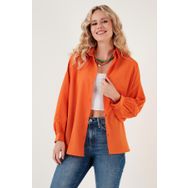 Lela 6234788 Oranj Kadın Gömlek