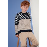 Lela 633MJ356 Lacivert Erkek Çocuk Kazak