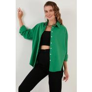 Lela CF21S163867 Beyaz Kadın Gömlek