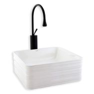 Lena E-2105 Tezgah Üstü Porselen Lavabo