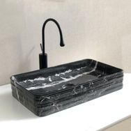 Lena E-2106M4 Tezgah Üstü Porselen Lavabo