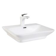 Lena E-3038 Tezgah Üstü Porselen Lavabo