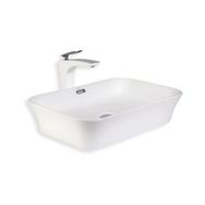 Lena E-4160 Beyaz Tezgah Üstü Lavabo