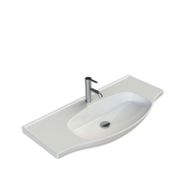 Lena E-4277 80 cm Tezgah Üstü Lavabo