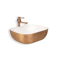 Lena E-5003R Tezgah Üstü Porselen Lavabo
