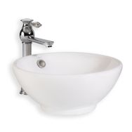Lena E-5030 Tezgah Üstü Porselen Lavabo