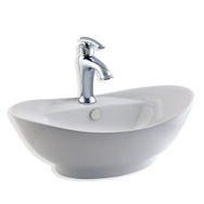 Lena E-5080 Tezgah Üstü Porselen Lavabo
