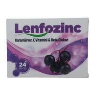 Lenfozinc Karamürver C Vitamini Beta Glukan 24 Pastil