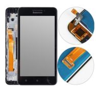 Lenovo A5000 Siyah Çıtalı Uyumlu Lcd Ekran Dokunmatik
