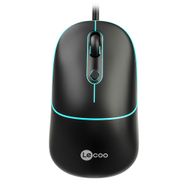 Lenovo Lecoo MS110 RGB Sessiz Tuşlu Kablolu Siyah Optik Mouse